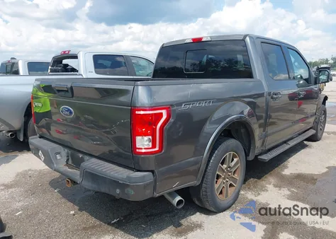 2016 Ford F-150 Xlt из США, поврежденный, VIN 1FTEW1CP6GKE28334